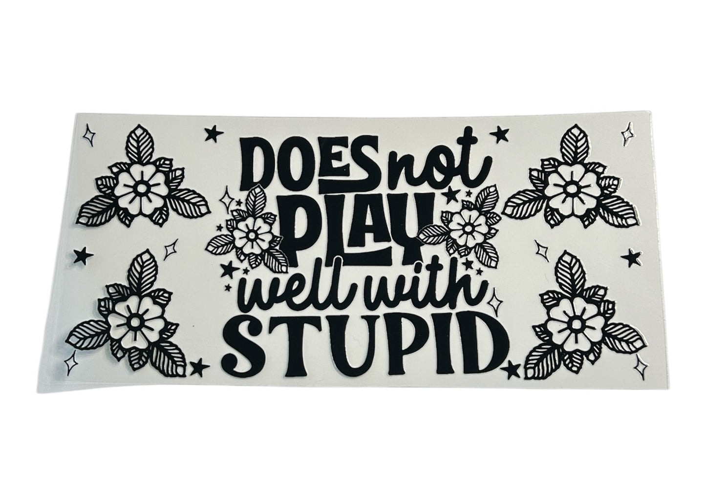 Does Not Play Well Cup Wrap (298)