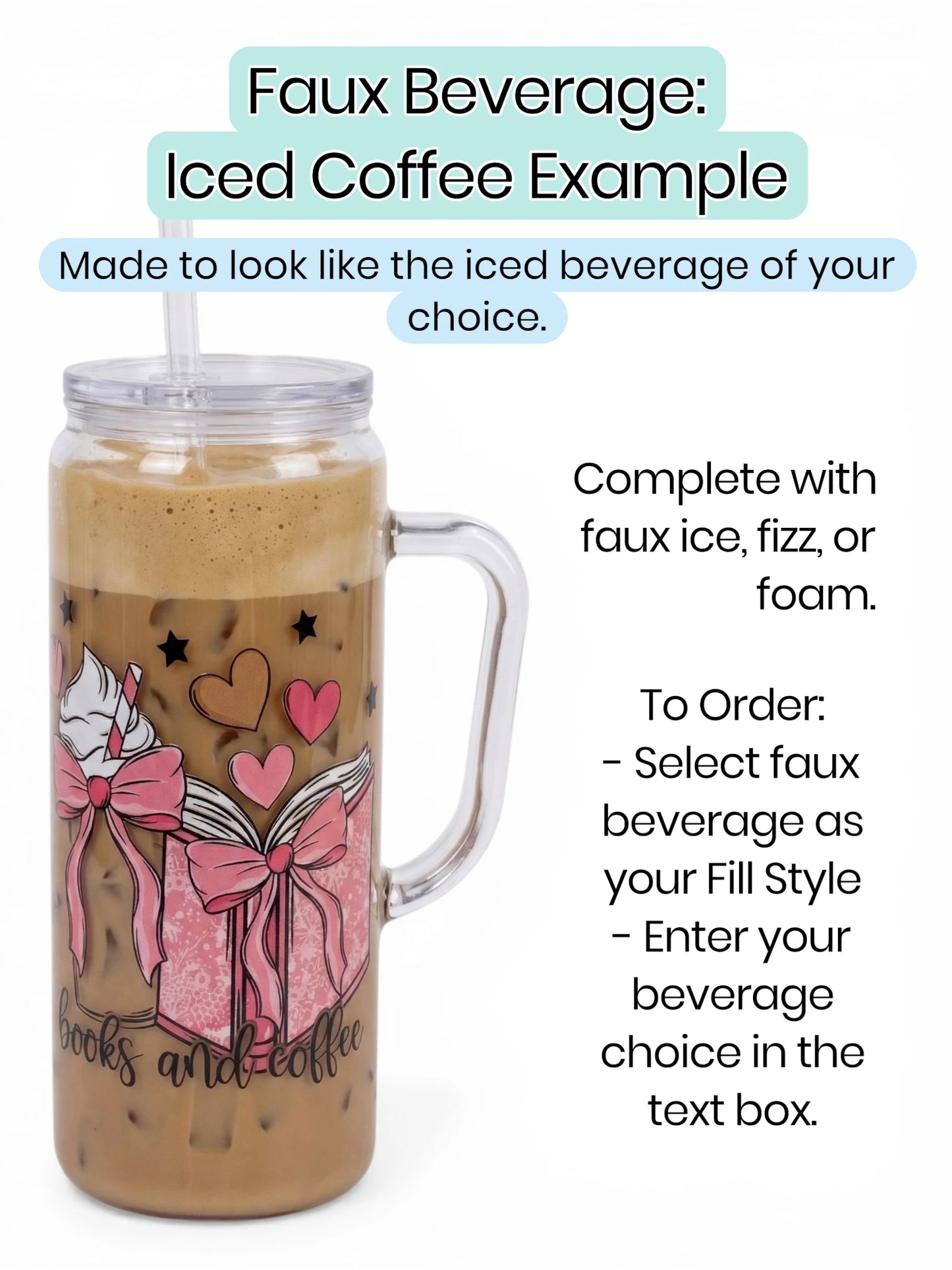 20oz Double-Wall Acrylic Tumbler with Handle (Multiple Colors)