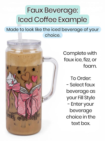 20oz Double-Wall Acrylic Tumbler with Handle (Multiple Colors)