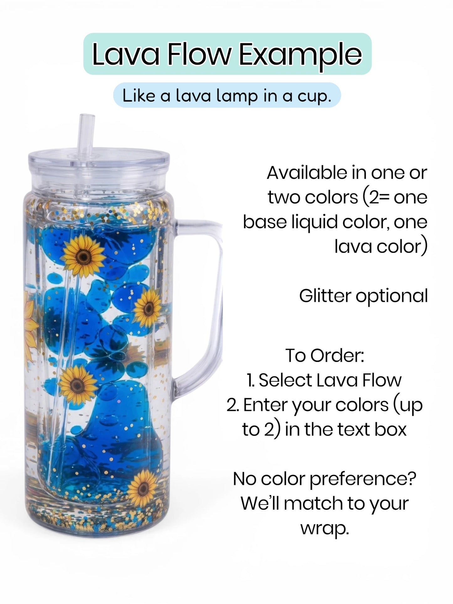 20oz Double-Wall Acrylic Tumbler with Handle (Multiple Colors)