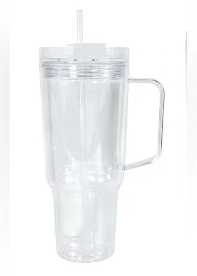 30oz Acrylic Custom Snow Globe Tumbler