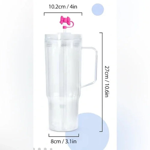 40oz Acrylic Double-Walled Custom Snow Globe Tumbler