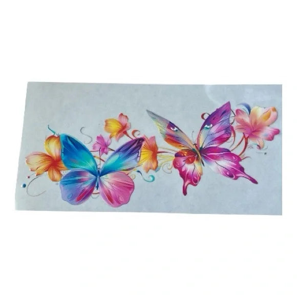 Colorful Butterfly Cup Wrap (13)