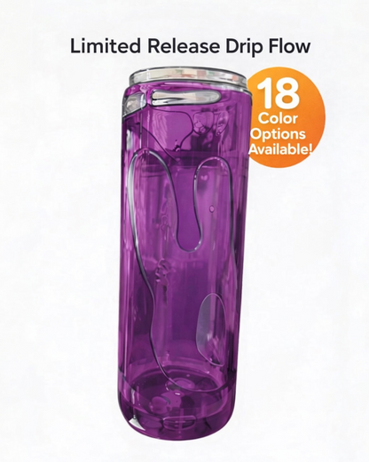 25oz Glass Drip Flow Tumbler - Limited Release