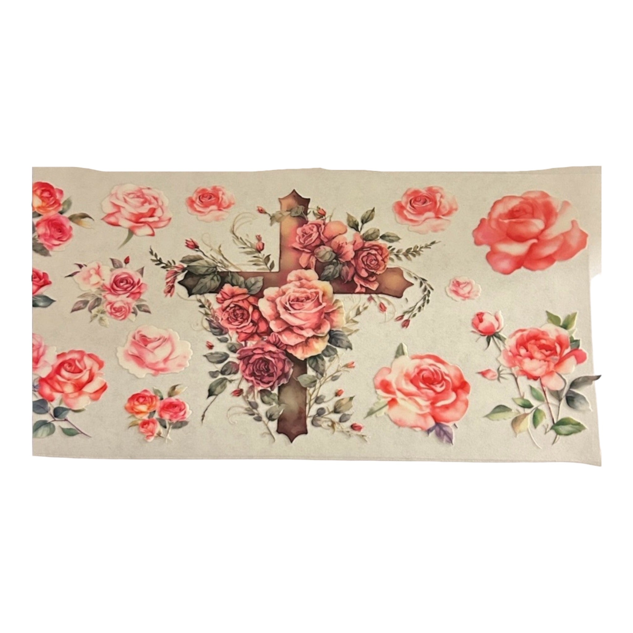 Cross & Roses Cup Wrap (79)