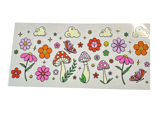 Retro Mushroom Cup Wrap (172)