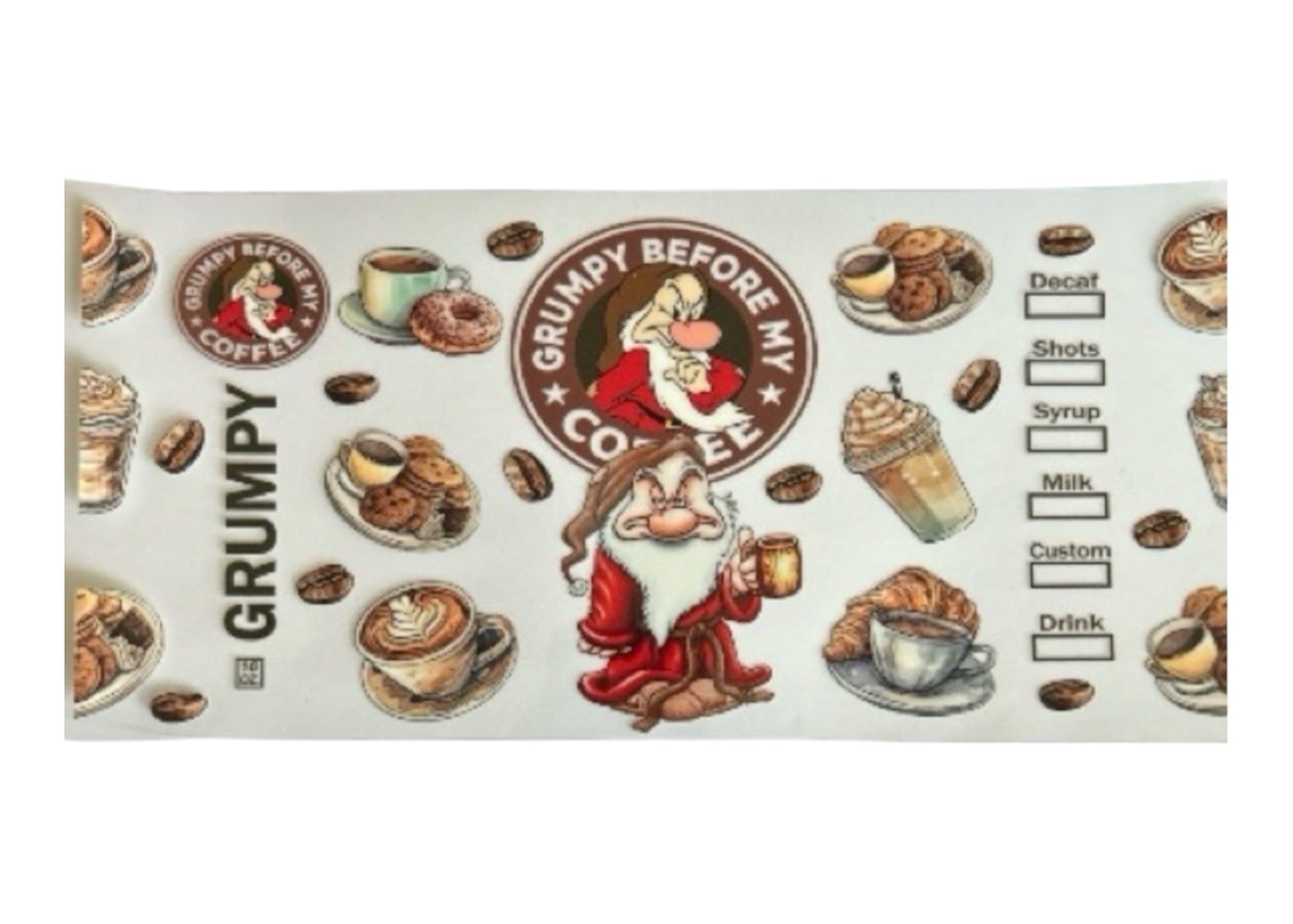 Grumpy Coffee Cup Wrap (215)