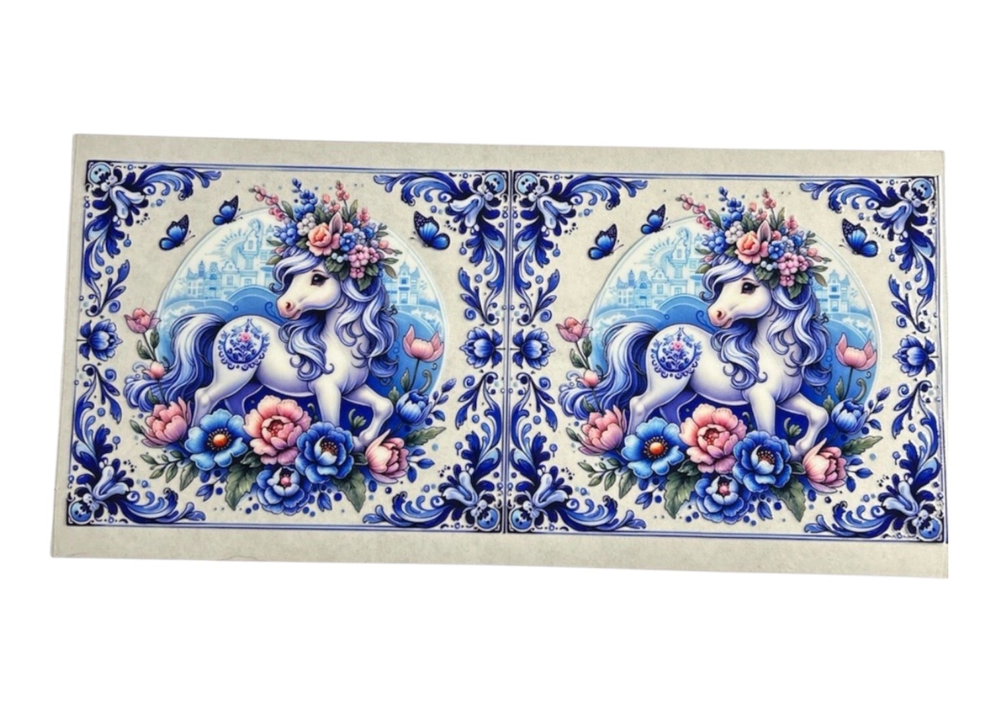 Ornate Unicorn Cup Wrap (251)