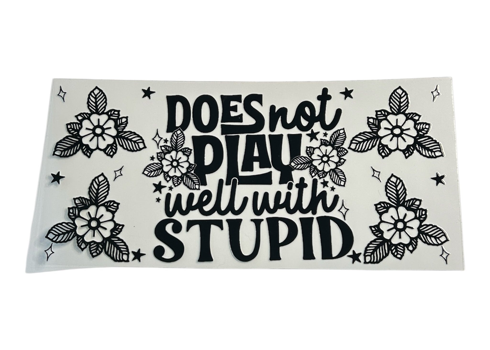 Does Not Play Well Cup Wrap (298)