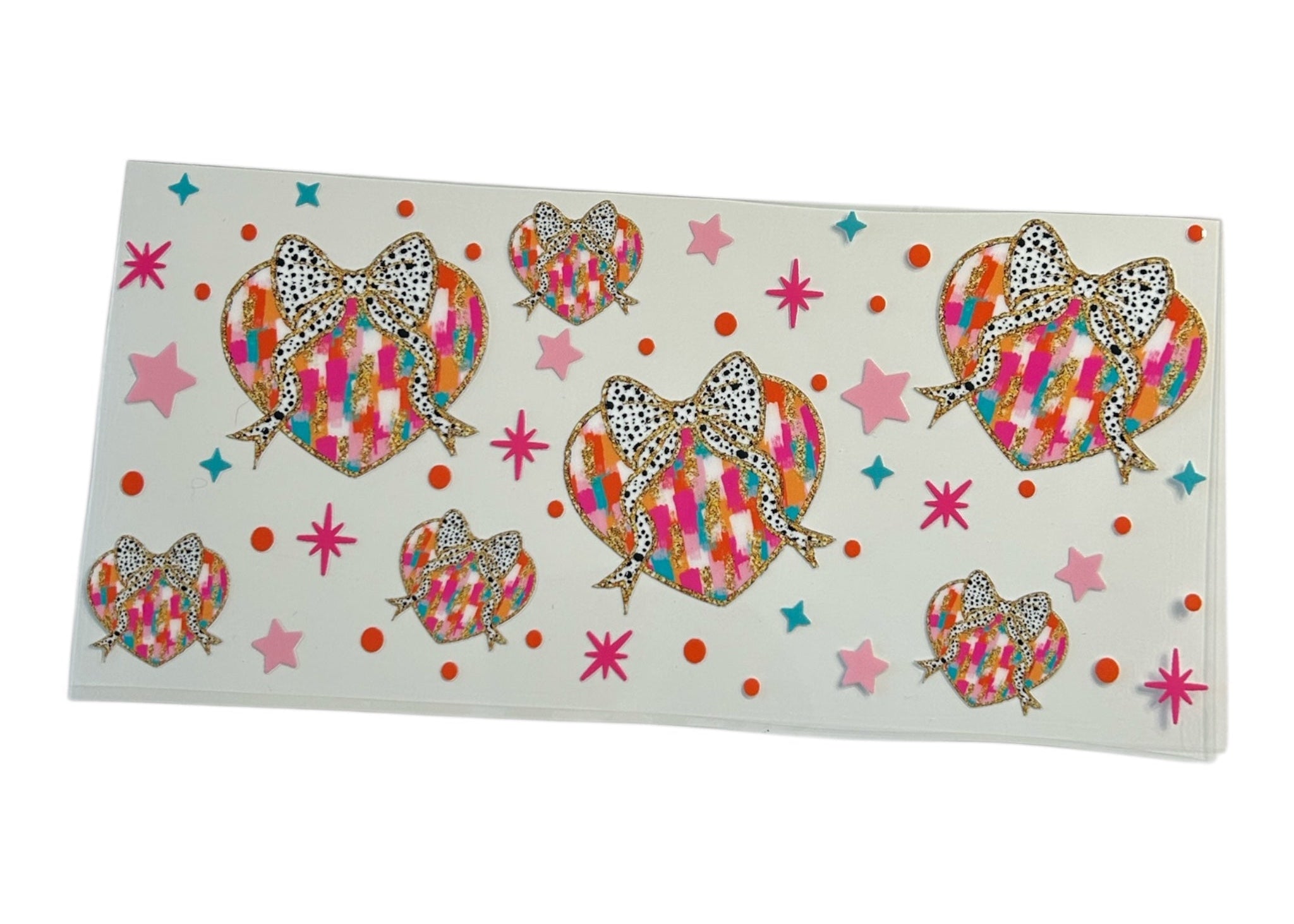 Colorful Heart Cup Wrap (338)