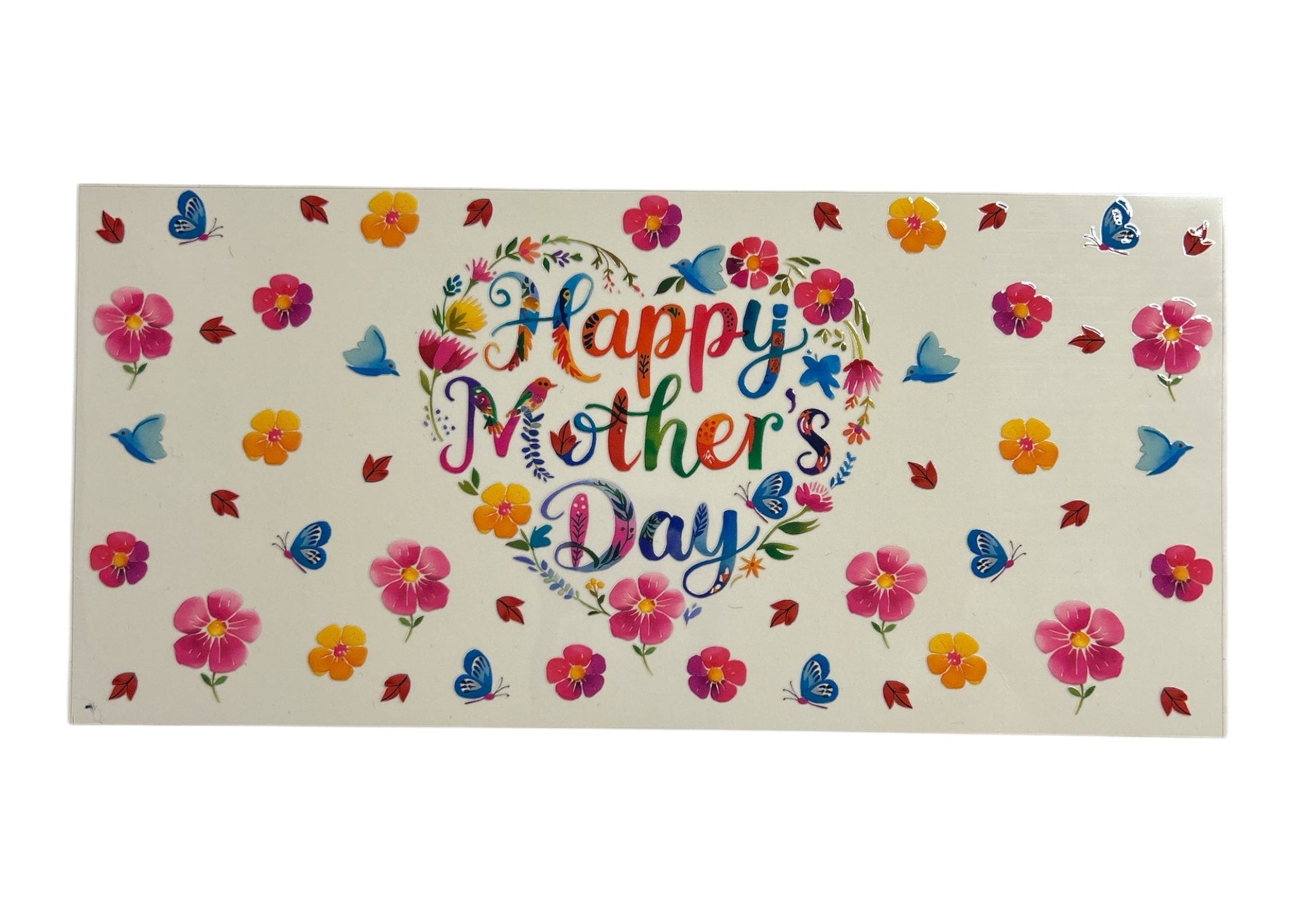 Happy Mother's Day – Custom Floral Cup Wrap