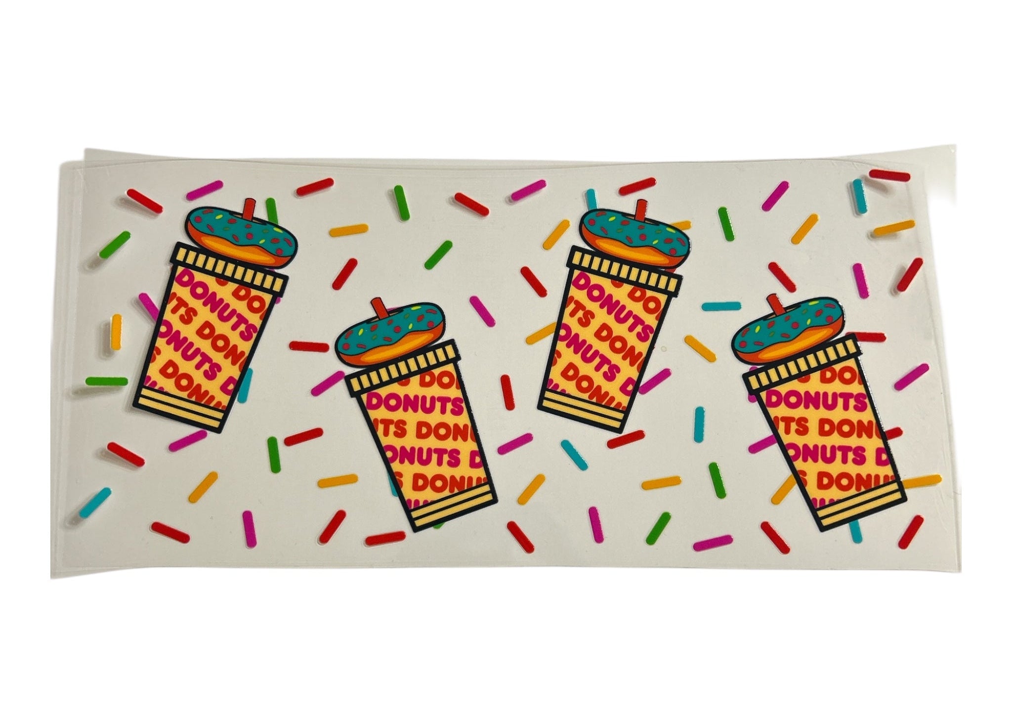 Coffee & Donuts – Custom Cup Wrap – CK Sparkle