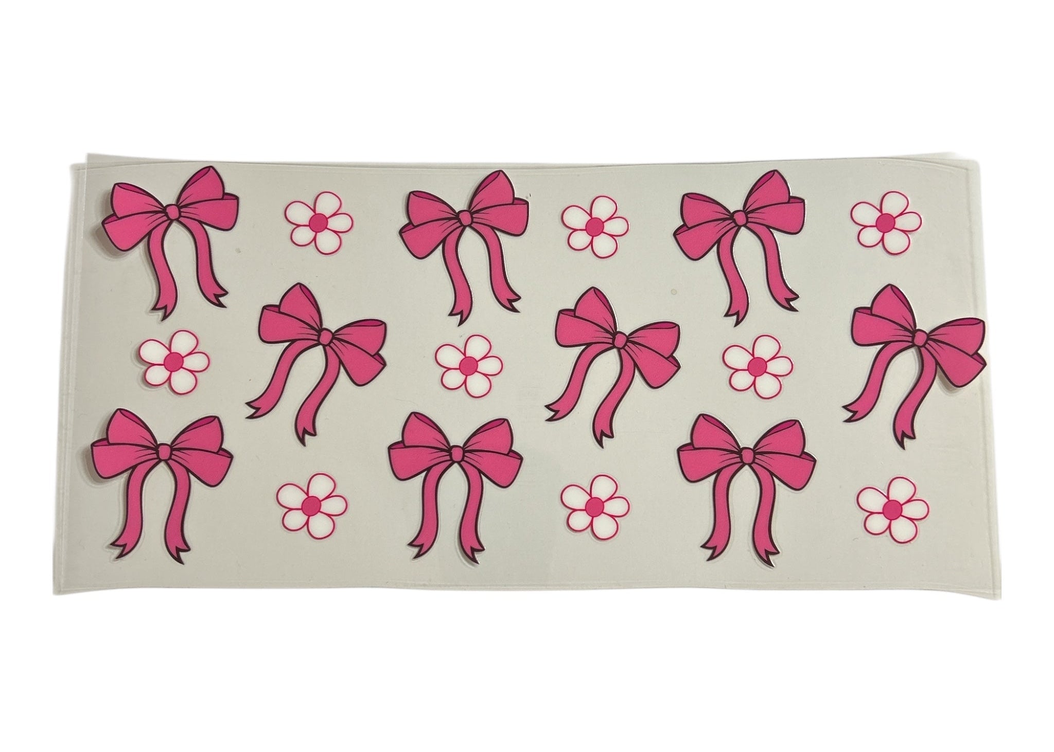 Bows & Daisies – Custom Cup Wrap