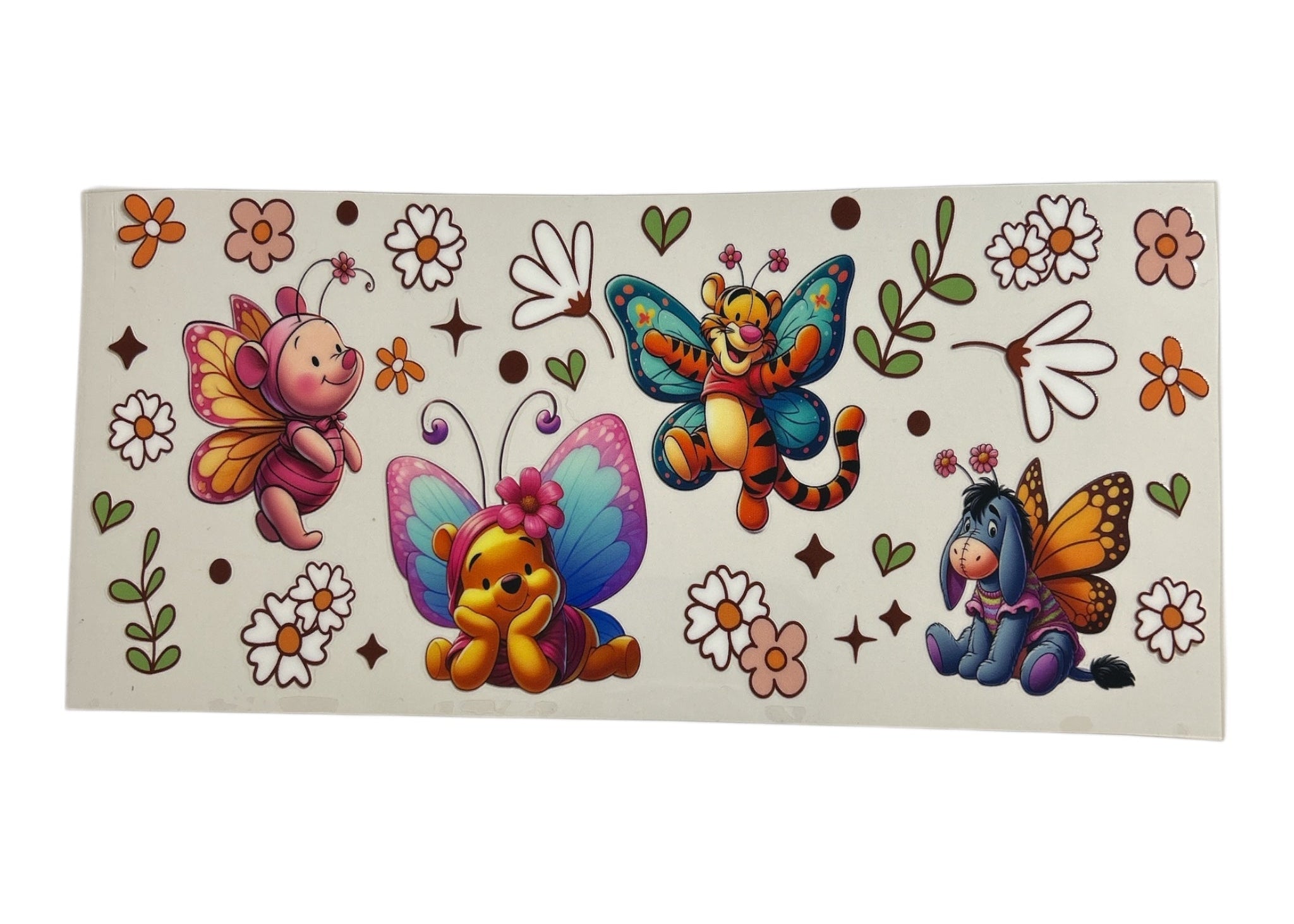 Pooh Butterfly – Custom Cup Wrap
