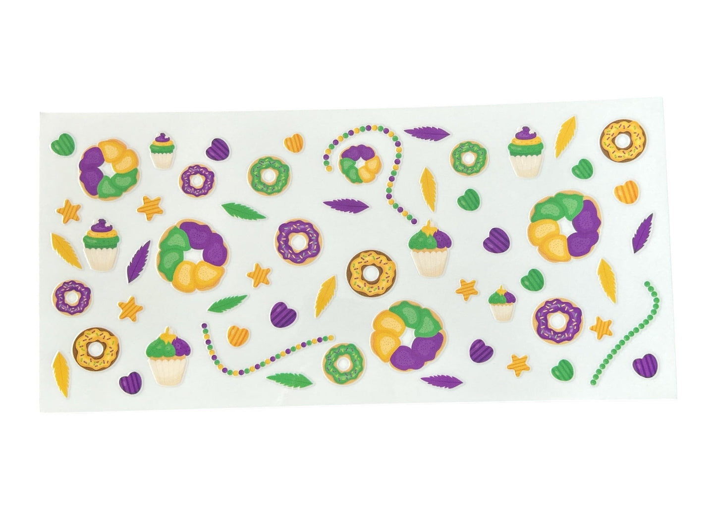 King Cake – Custom Cup Wrap