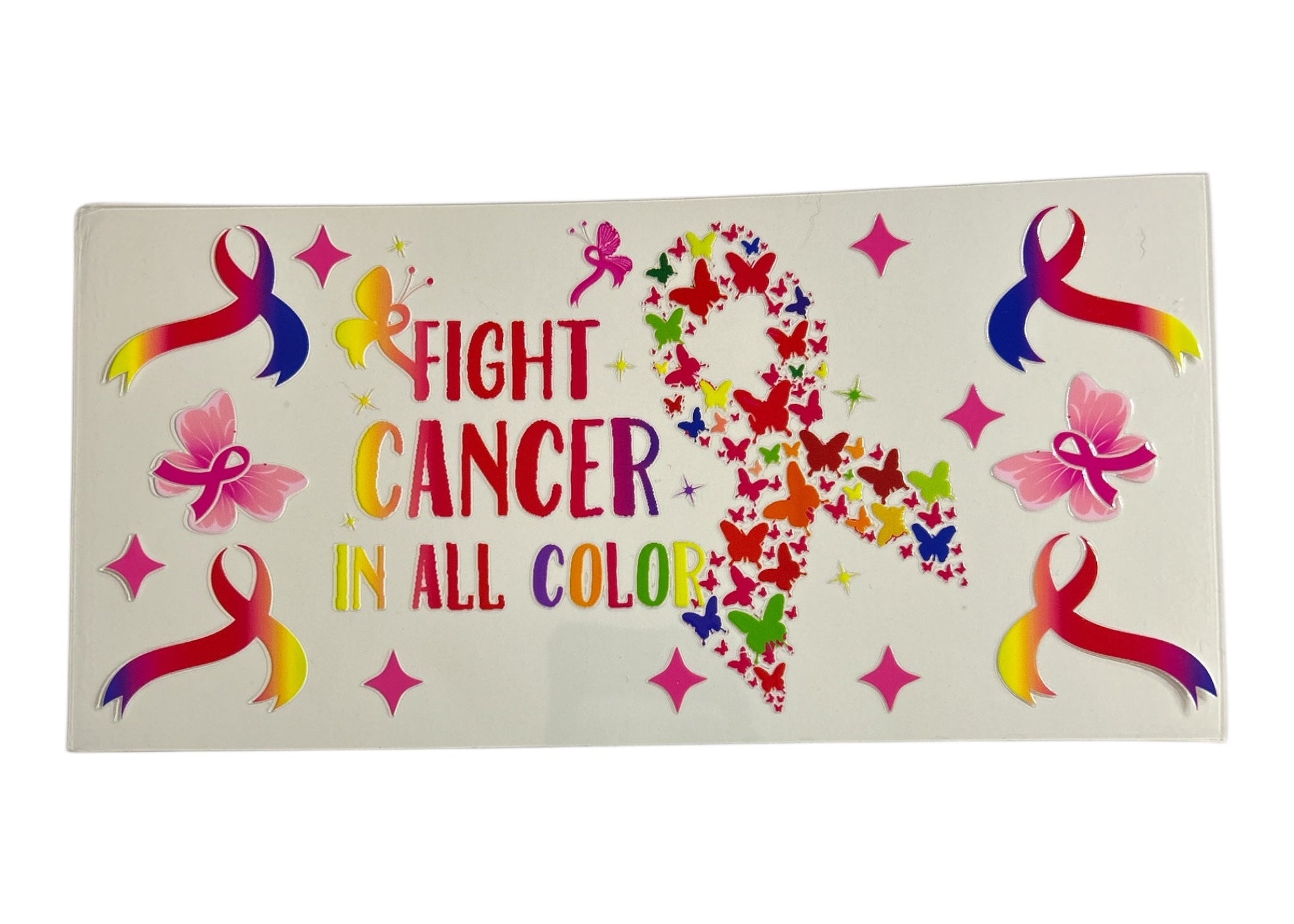 Fight Cancer – Custom Cup Wrap