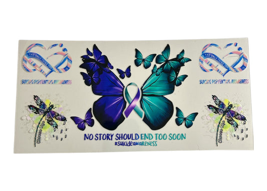 Suicide Awareness – Custom Cup Wrap