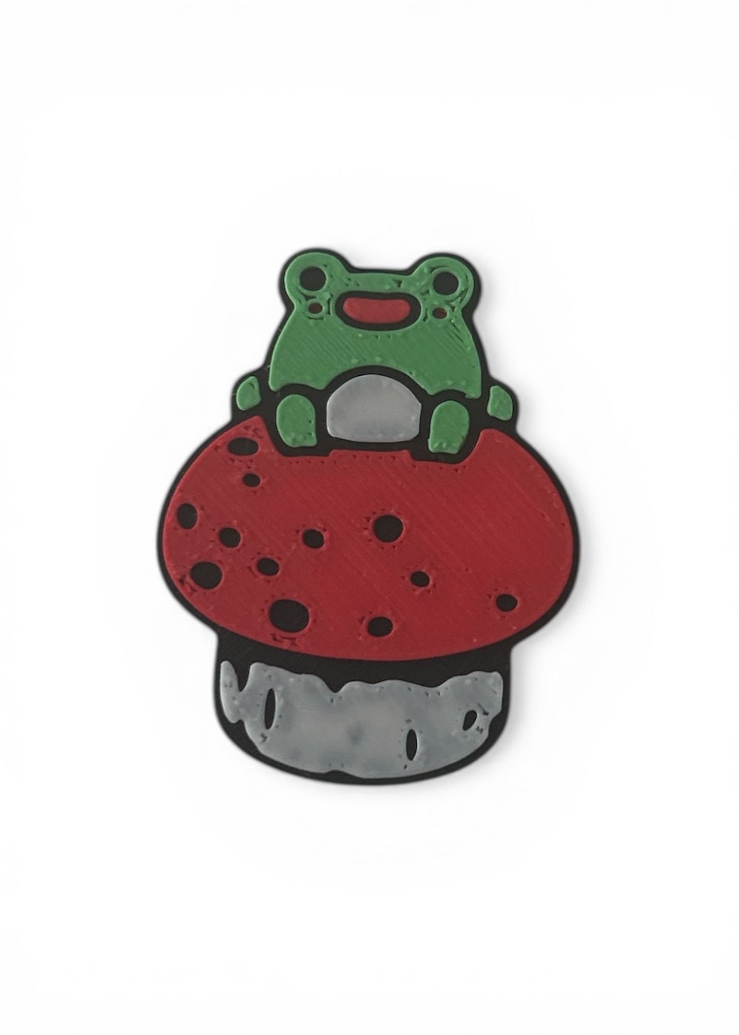 Quick Order Tumbler Kit Frog and Mushroom Cottagecore | Pale Green Dry Glitter Fill + 16oz Tumbler + Wrap + Straw + Topper