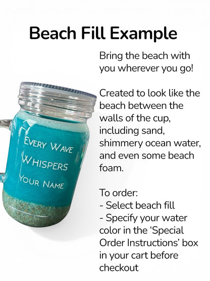 16oz Acrylic Custom Snow Globe Tumbler