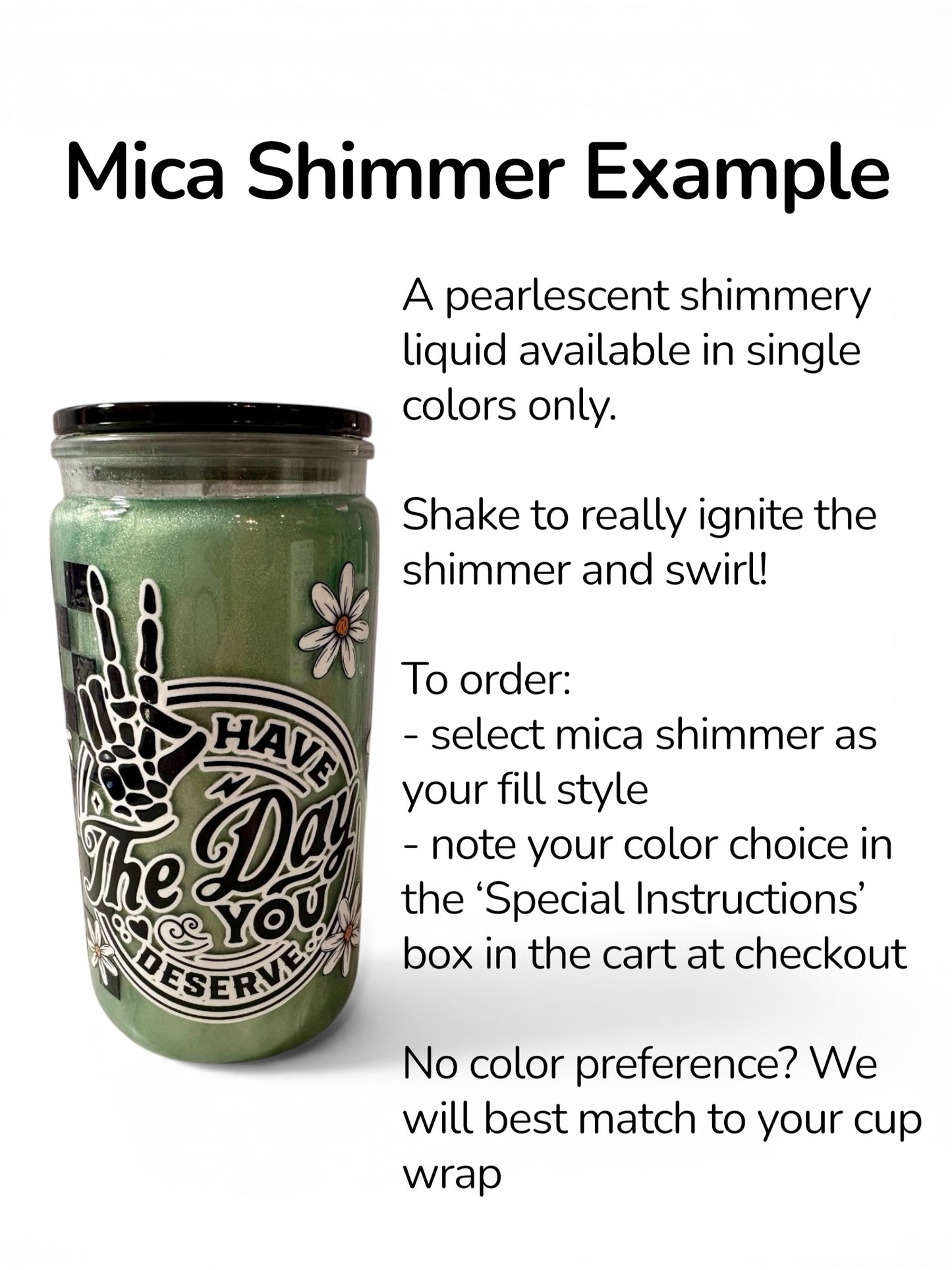 16oz Acrylic Custom Snow Globe Tumbler