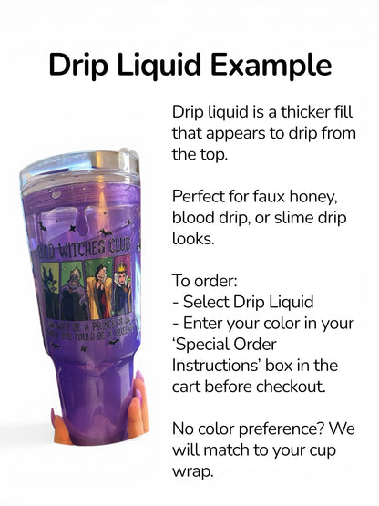 16oz Acrylic Custom Snow Globe Tumbler
